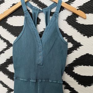 Free People Henley Onesie m/l